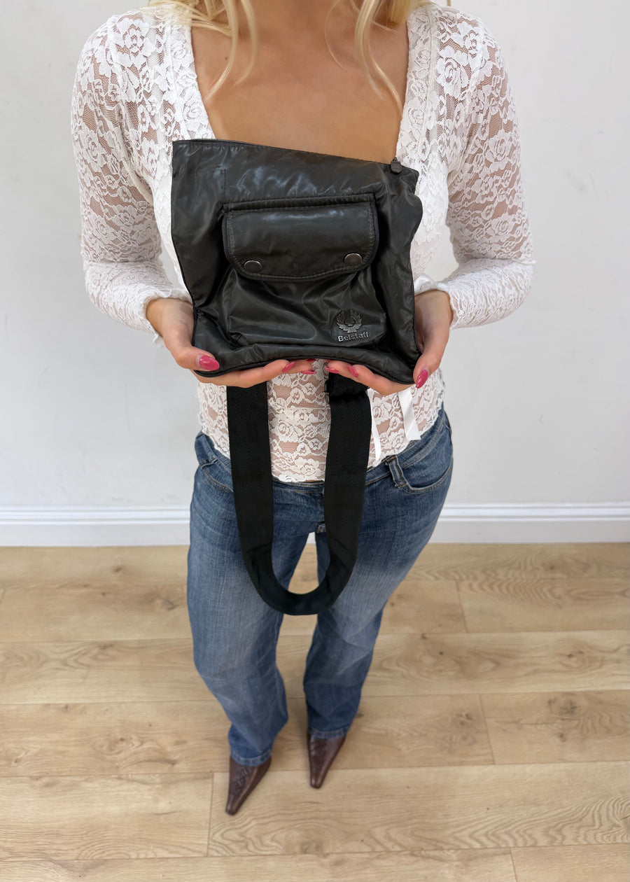 belstaff grey nylon crossbody bag with british flag detail 3