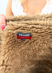 small beige afghan style coat 8