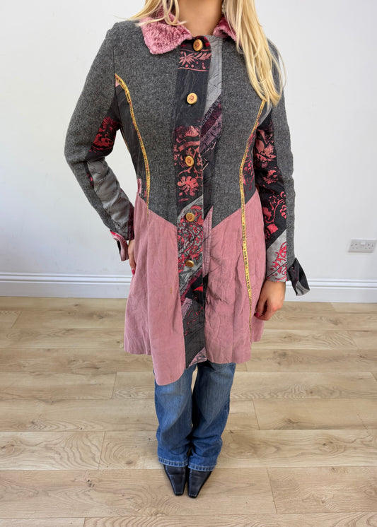 small pink save the queen jacket 4