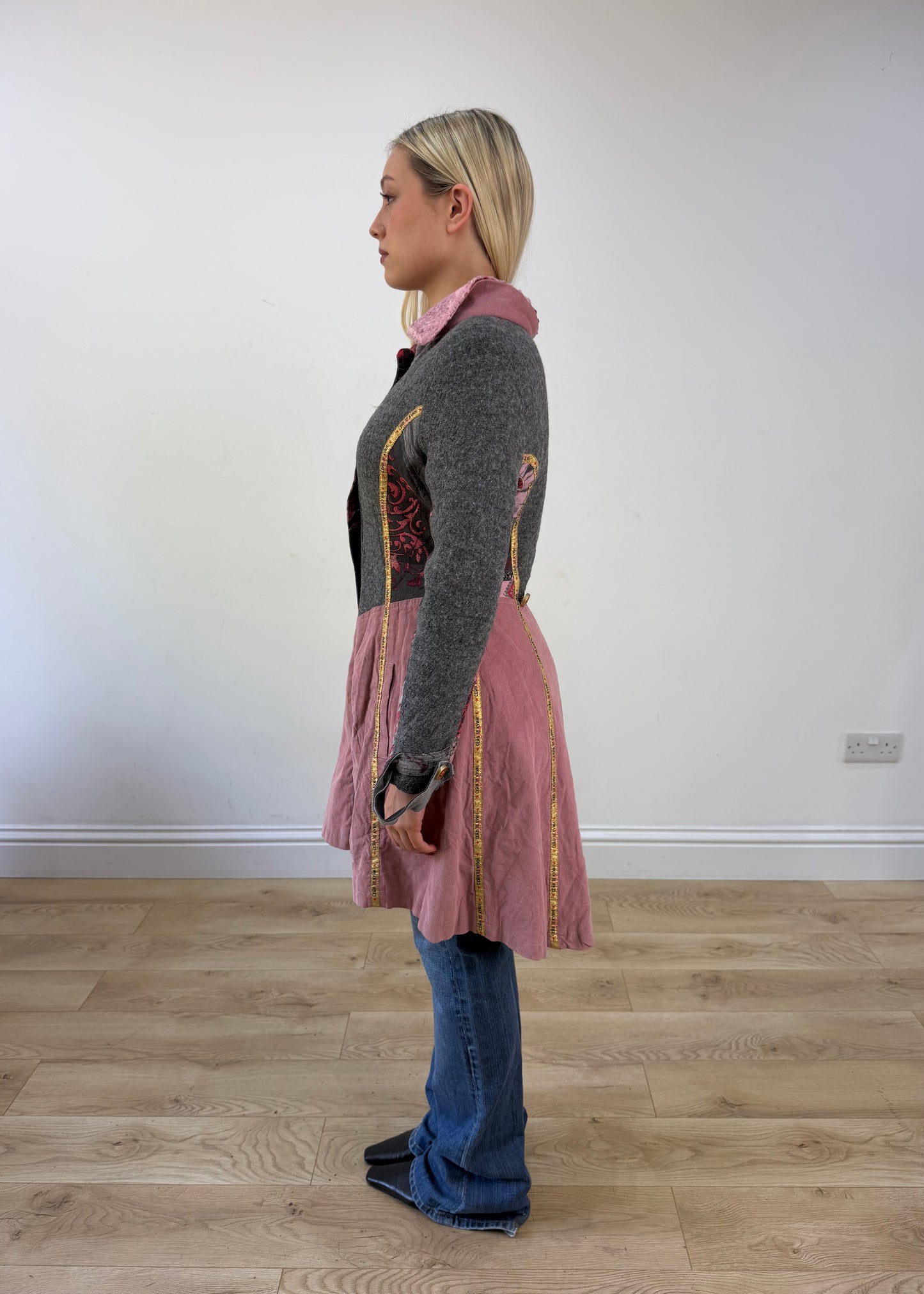 small pink save the queen jacket 5
