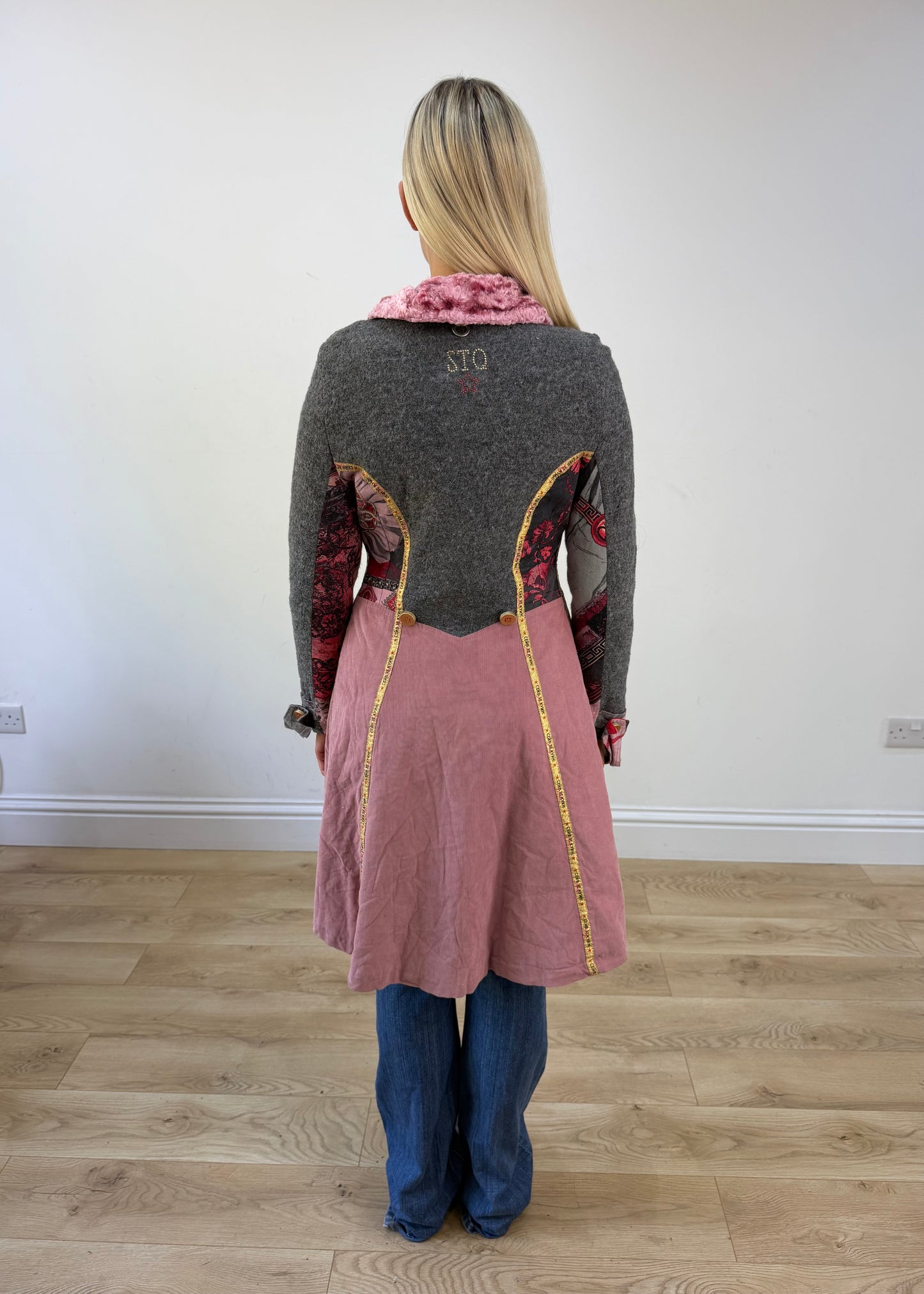 small pink save the queen jacket 7