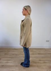 medium beige trench-style coat 4