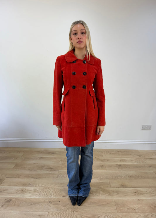small red double breasted jacket 2