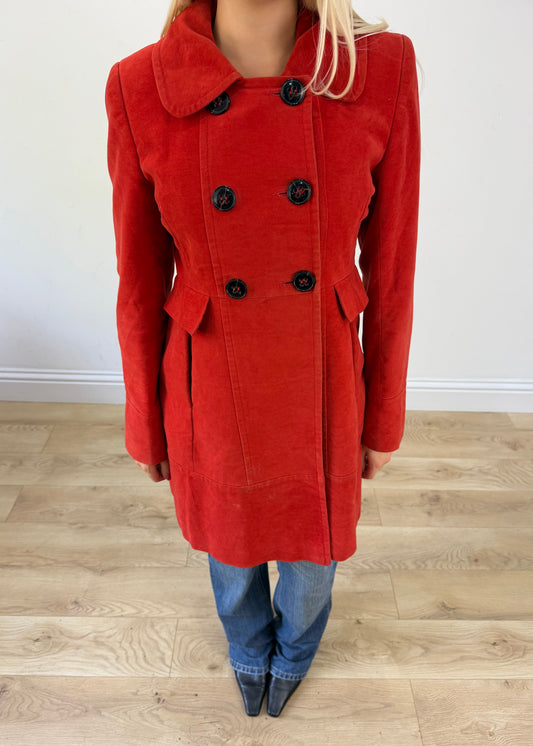 small red double breasted jacket 4