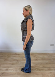 small grey faux fur gilet 4