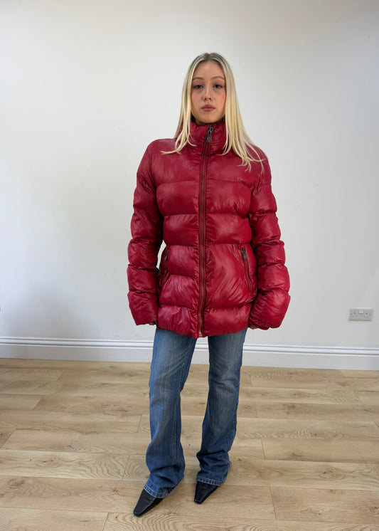 large red moncler puffer jacket 1