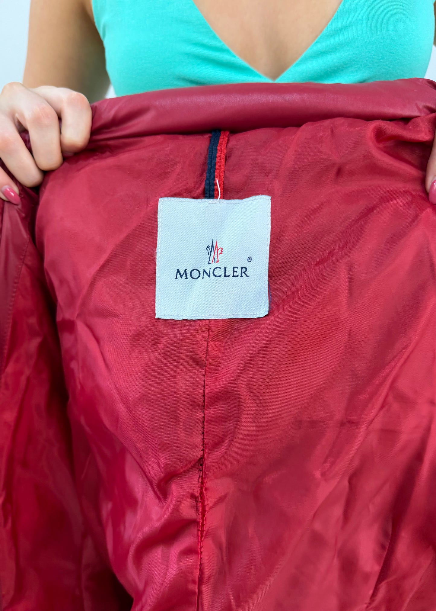 large red moncler puffer jacket 8