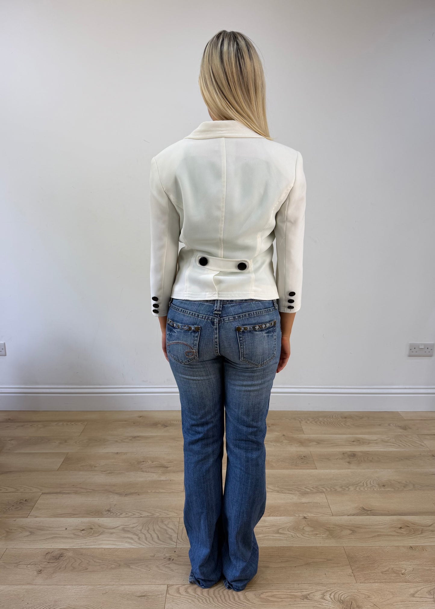 small white pea coat style jacket 5