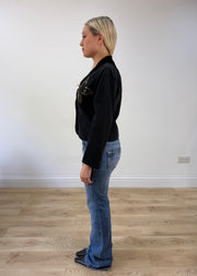 small/medium black miss dior blazer 4