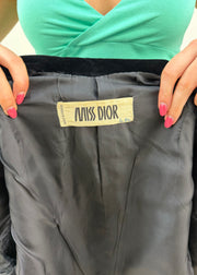 small/medium black miss dior blazer 8