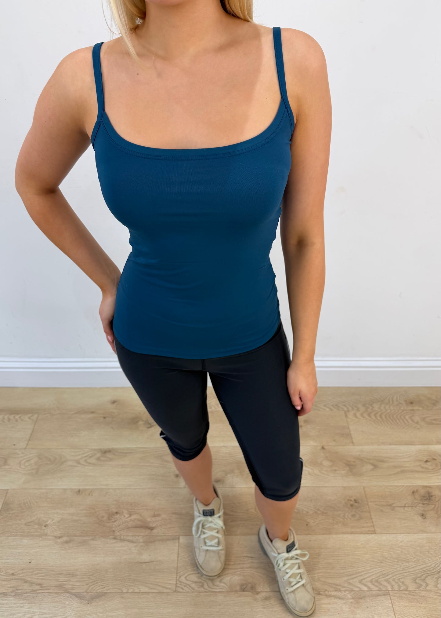 small blue intimissimi cami top