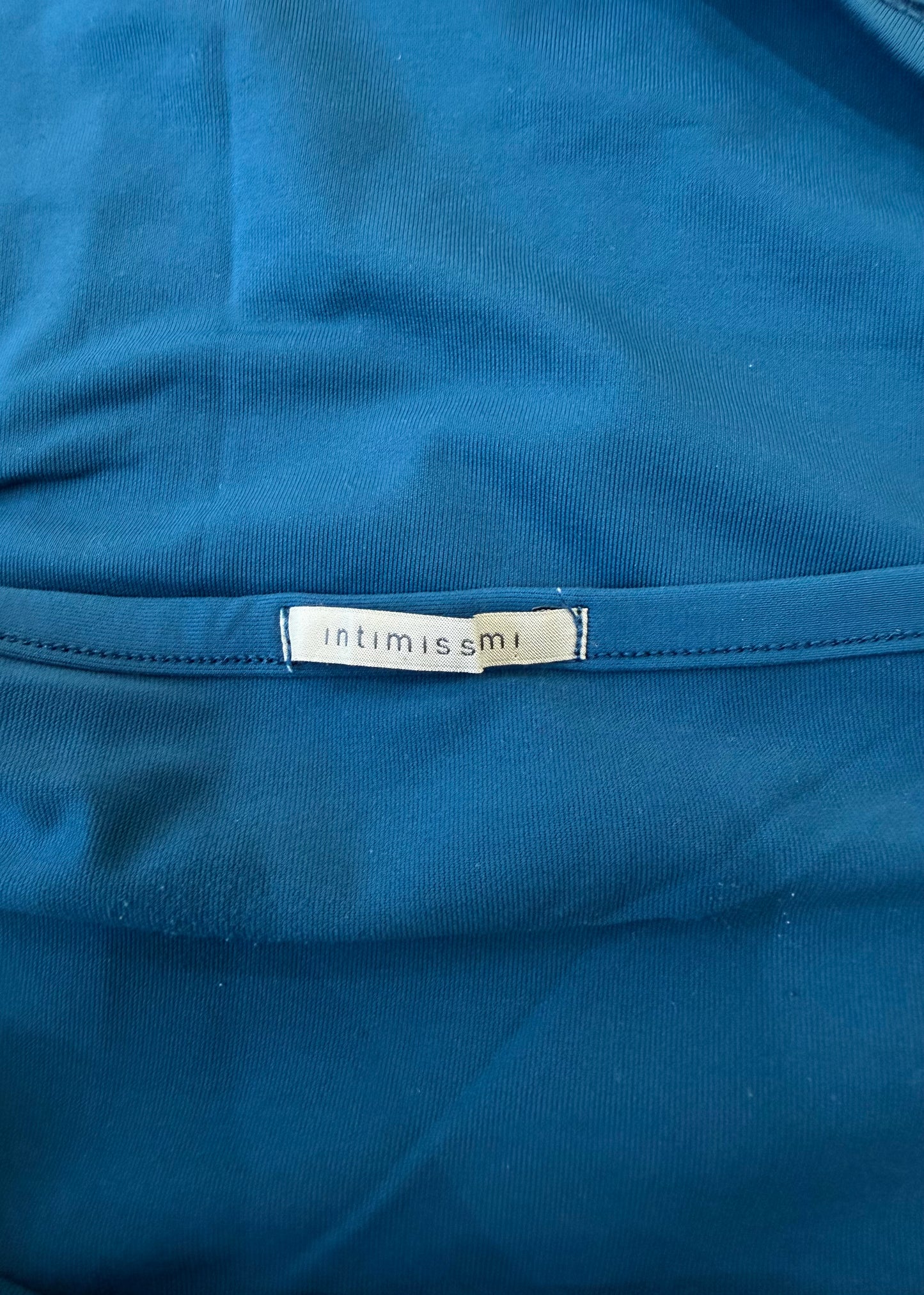 small blue intimissimi cami top