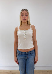 small/medium white dolce and gabbana top zoomed front