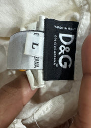 small/medium white dolce and gabbana top label 1