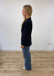small/medium navy kookai pinstripe set image 6