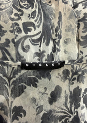 extra small grey sisley midi dress care label