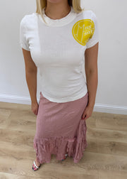 small white miss sixty t-shirt aesthetic headless
