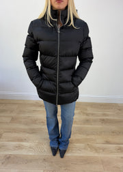 large black puffer jacket photo 3