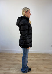 large black puffer jacket photo 6