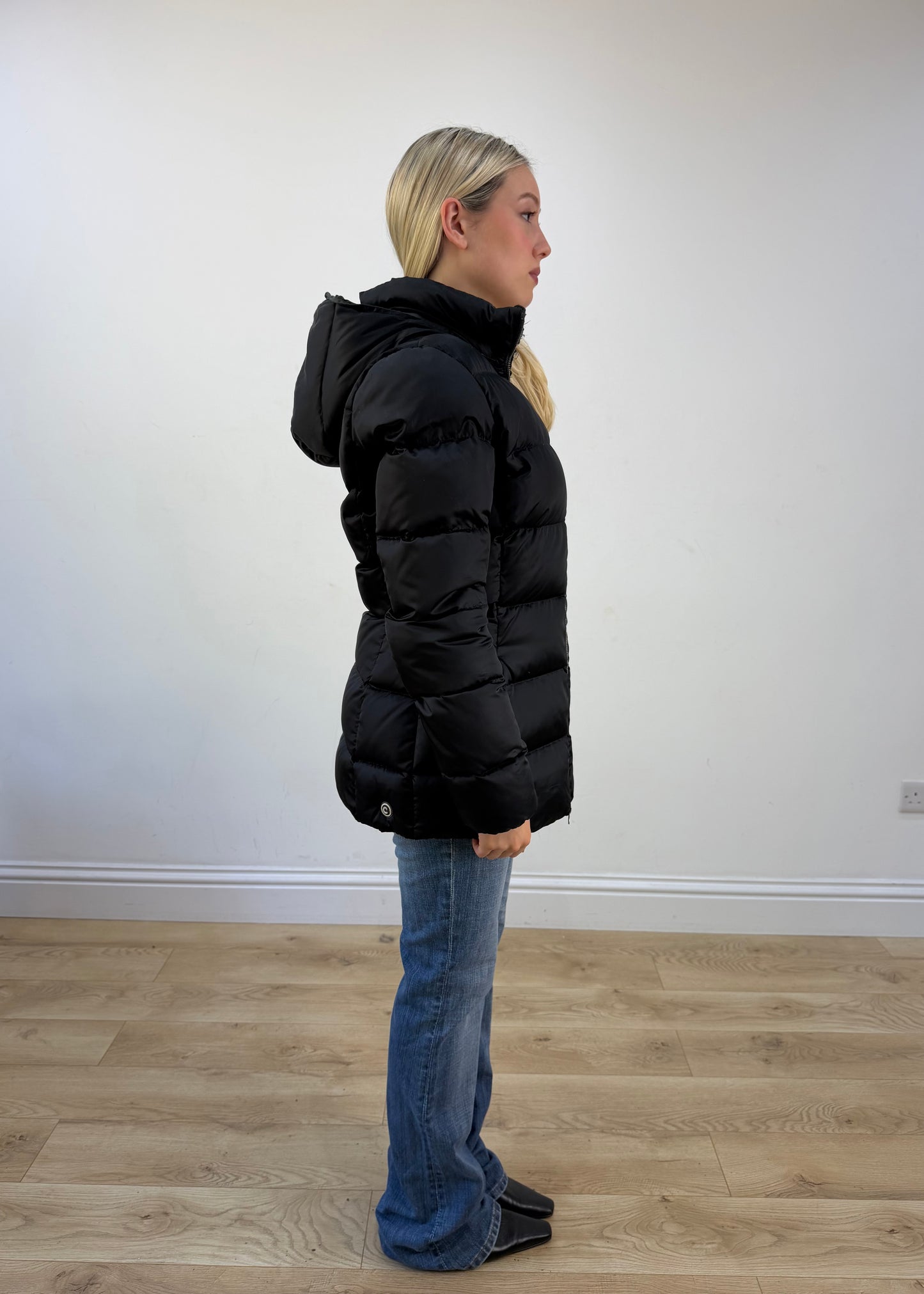 large black puffer jacket photo 6