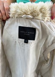 extra small white puffer gilet photo 8