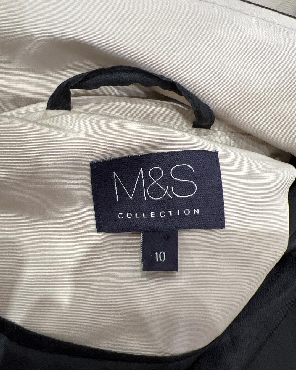 gossip girl drop | medium beige old label M&S belted trench coat