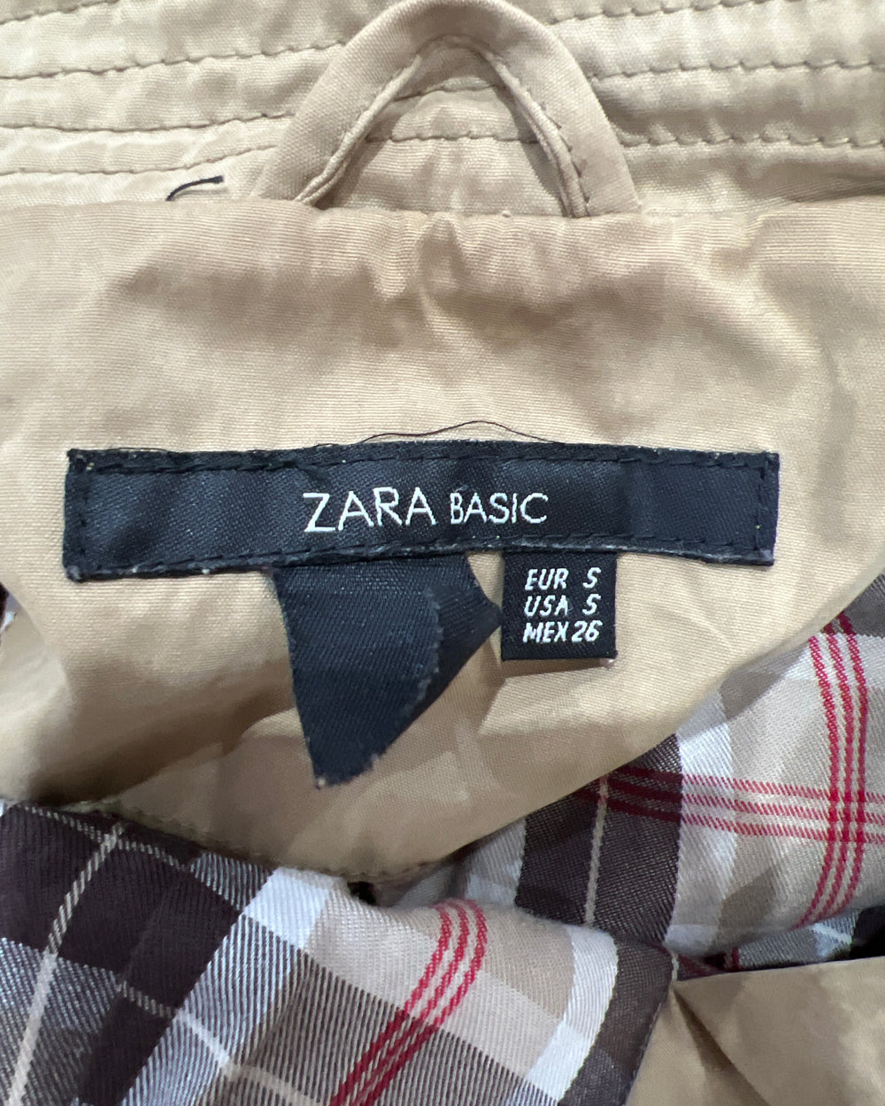 gossip girl drop | small tan old label zara belted trench coat