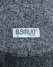 gossip girl drop | small grey button-front mini skirt