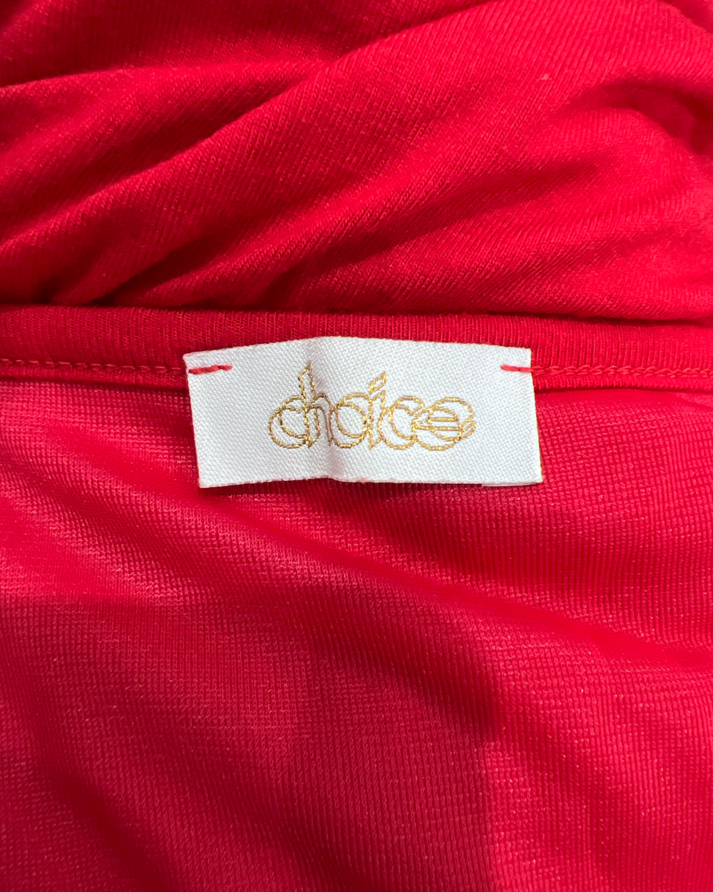 gossip girl drop | small red spaghetti-strap cami top