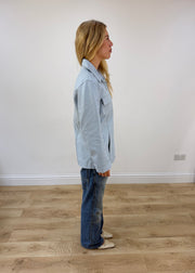 large light blue urban babe utility jacket right side