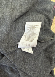extra small aéropostale grey t-shirt with pink logo front
