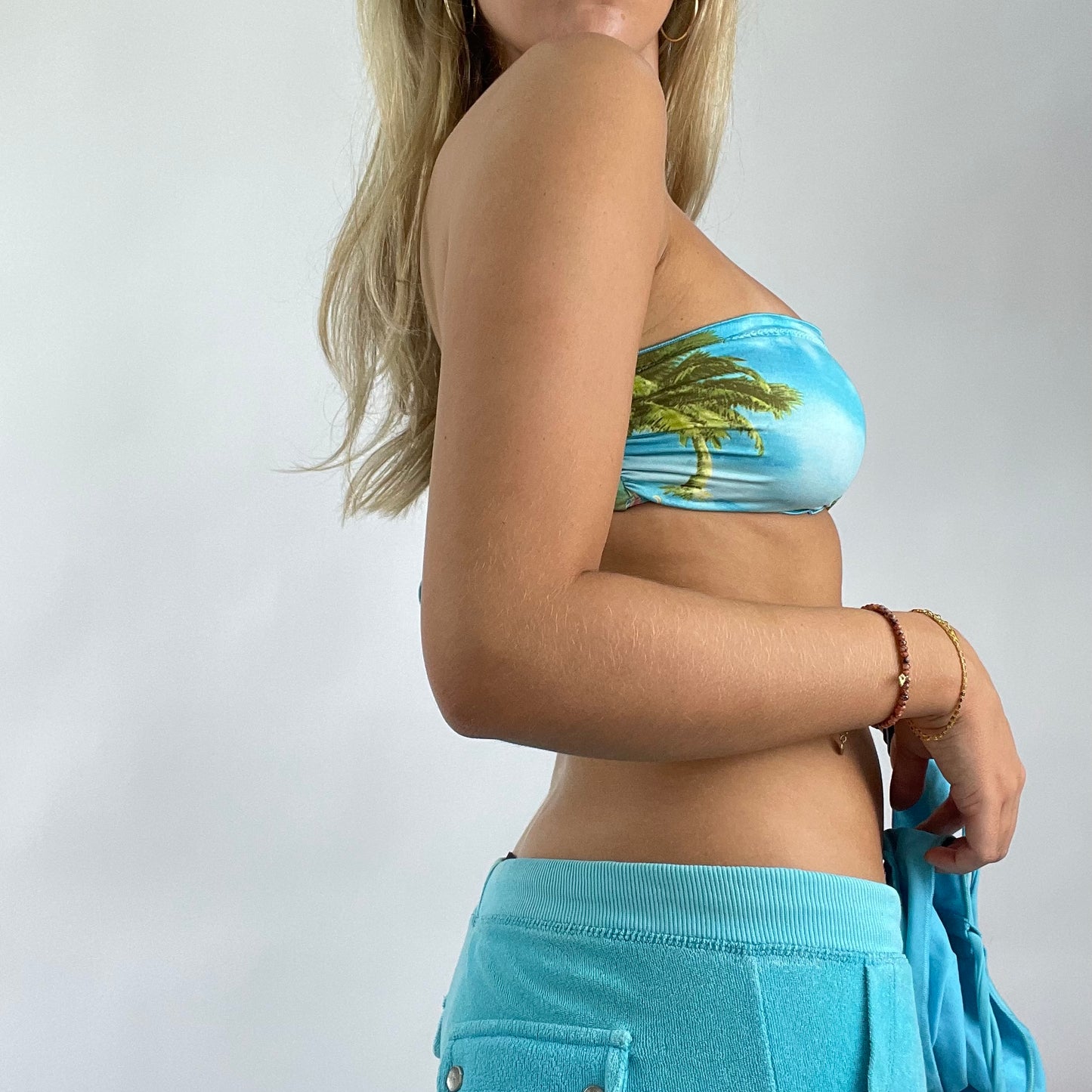 MERMAID CORE DROP | blue mesh bikini set