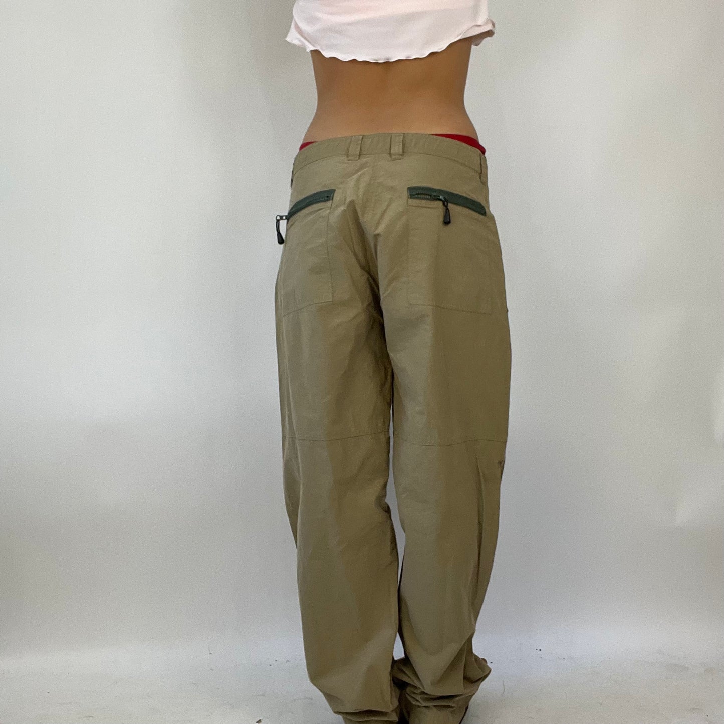 💚 FESTIVAL DROP | medium khaki cargo trousers