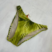TROPICAL GIRL DROP | fondos de bikini con estampado de hoja verde - pequeño