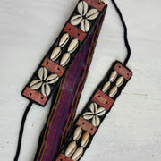 TROPICAL GIRL DROP | black shell belt #6