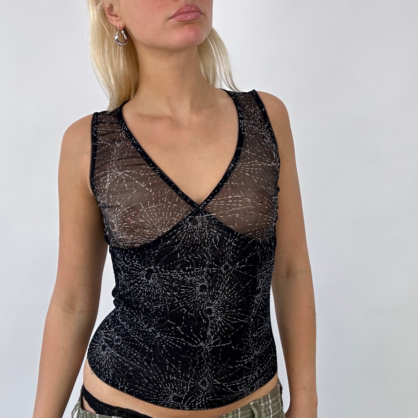 ‼️ FRESHERS FITS DROP | sheer black mesh vest top