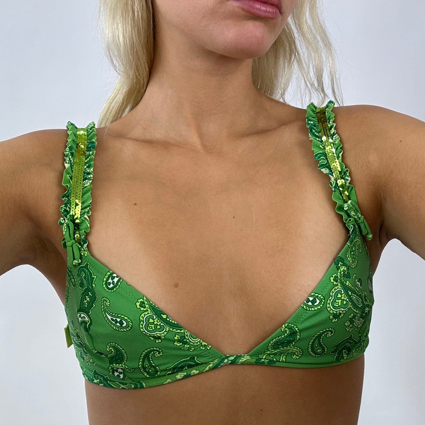 BARBIE DROP - beach barbie | green moschino bikini - s/m