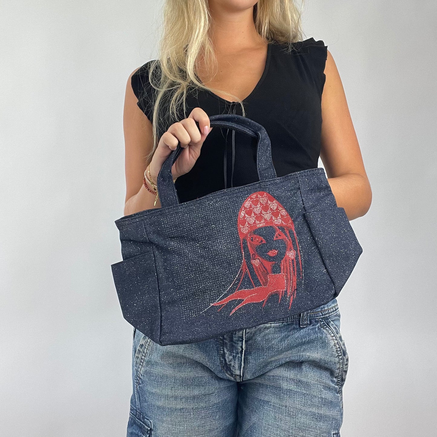 💻 DROP 2 | sparkly denim bag