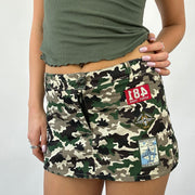 ‼️ FRESHERS FITS DROP | falda de camuflaje con parches
