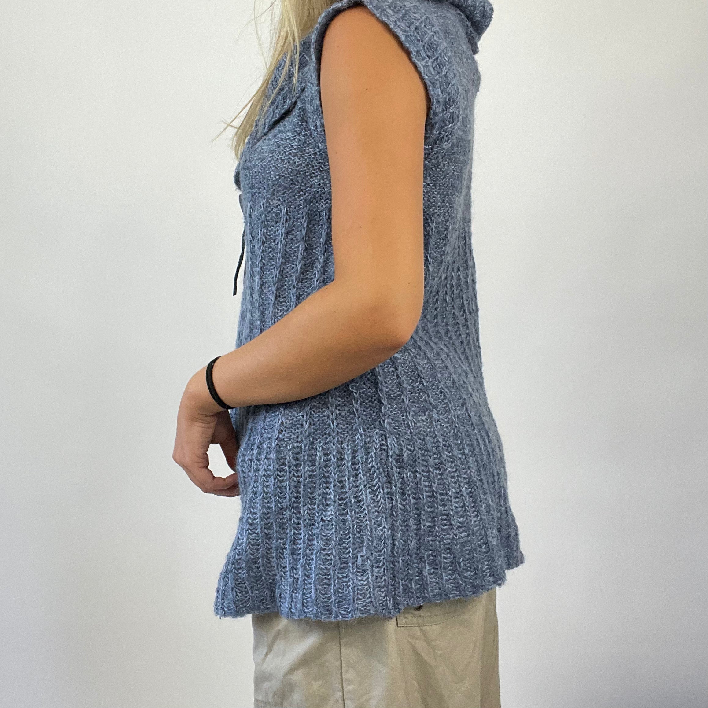 Girls 2025 sleeveless cardigan