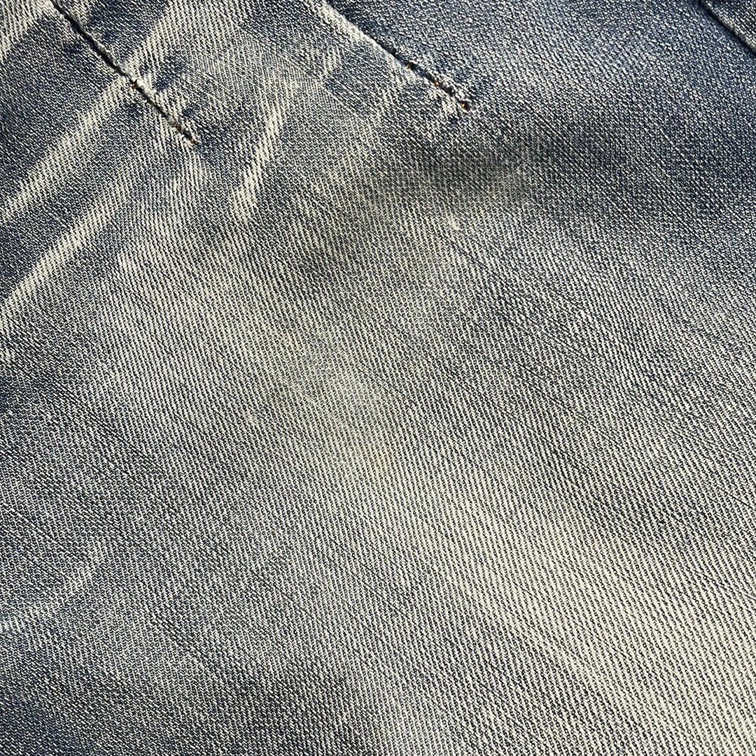 💻 BLOKECORE DROP | small denim jeans with contrast stitching