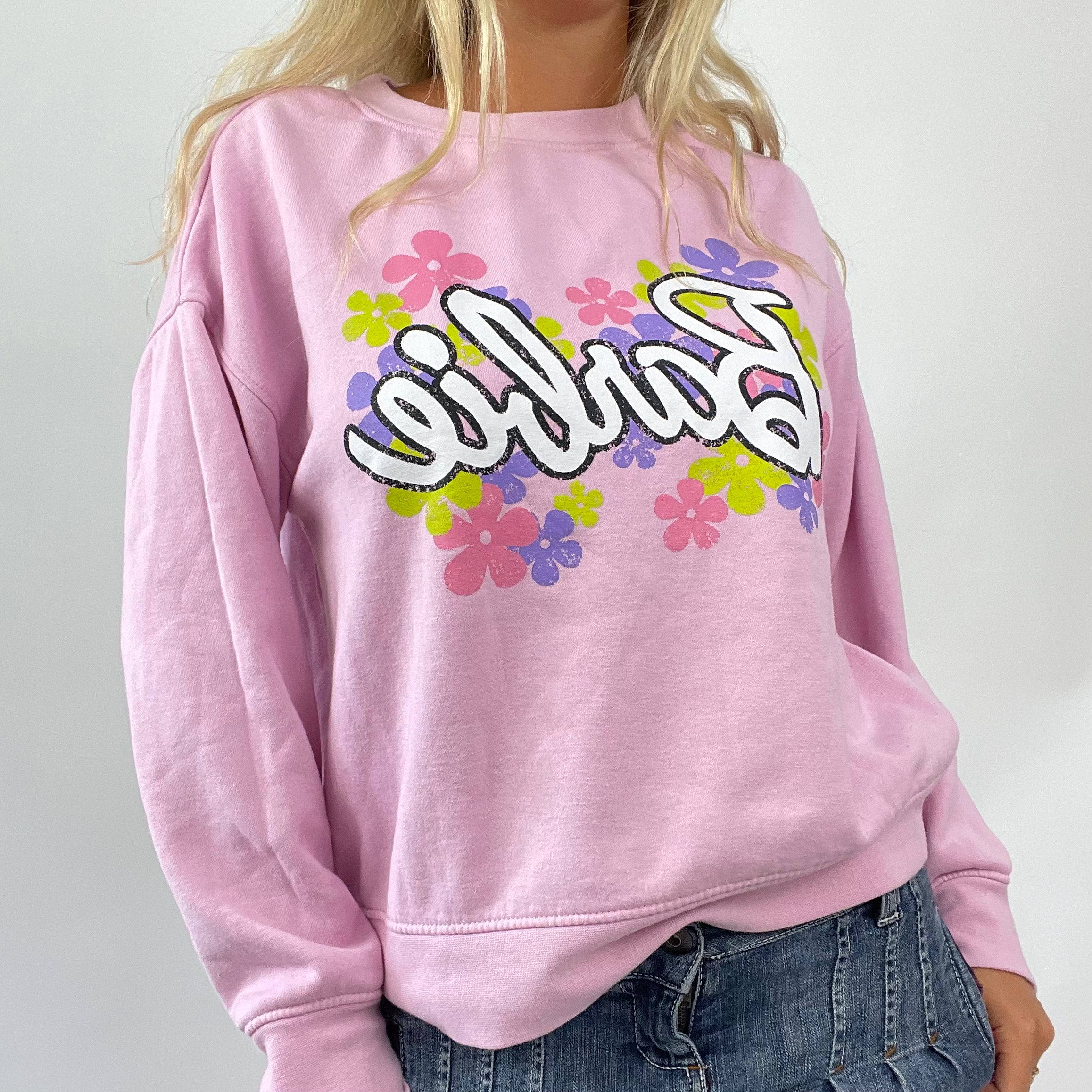 BARBIE DROP college barbie small baby pink jumper with