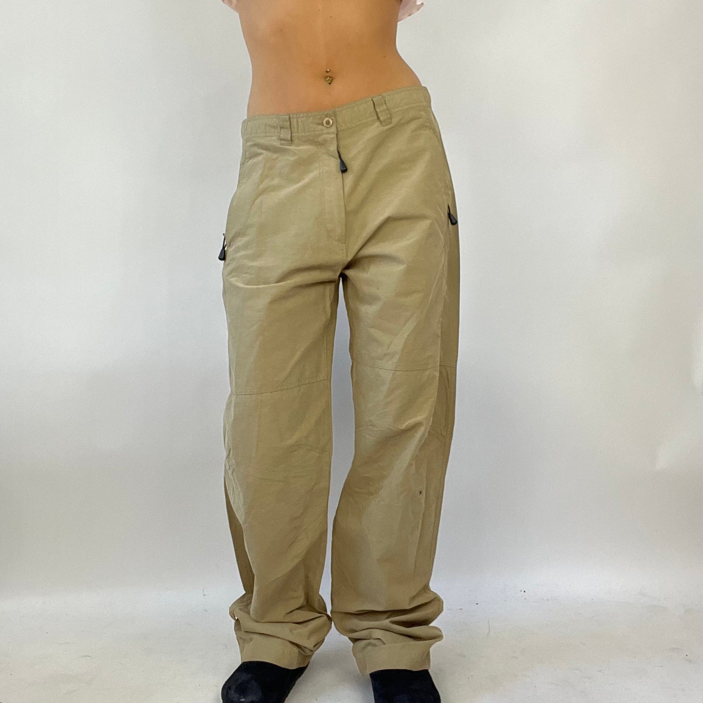 💚 FESTIVAL DROP | medium khaki cargo trousers