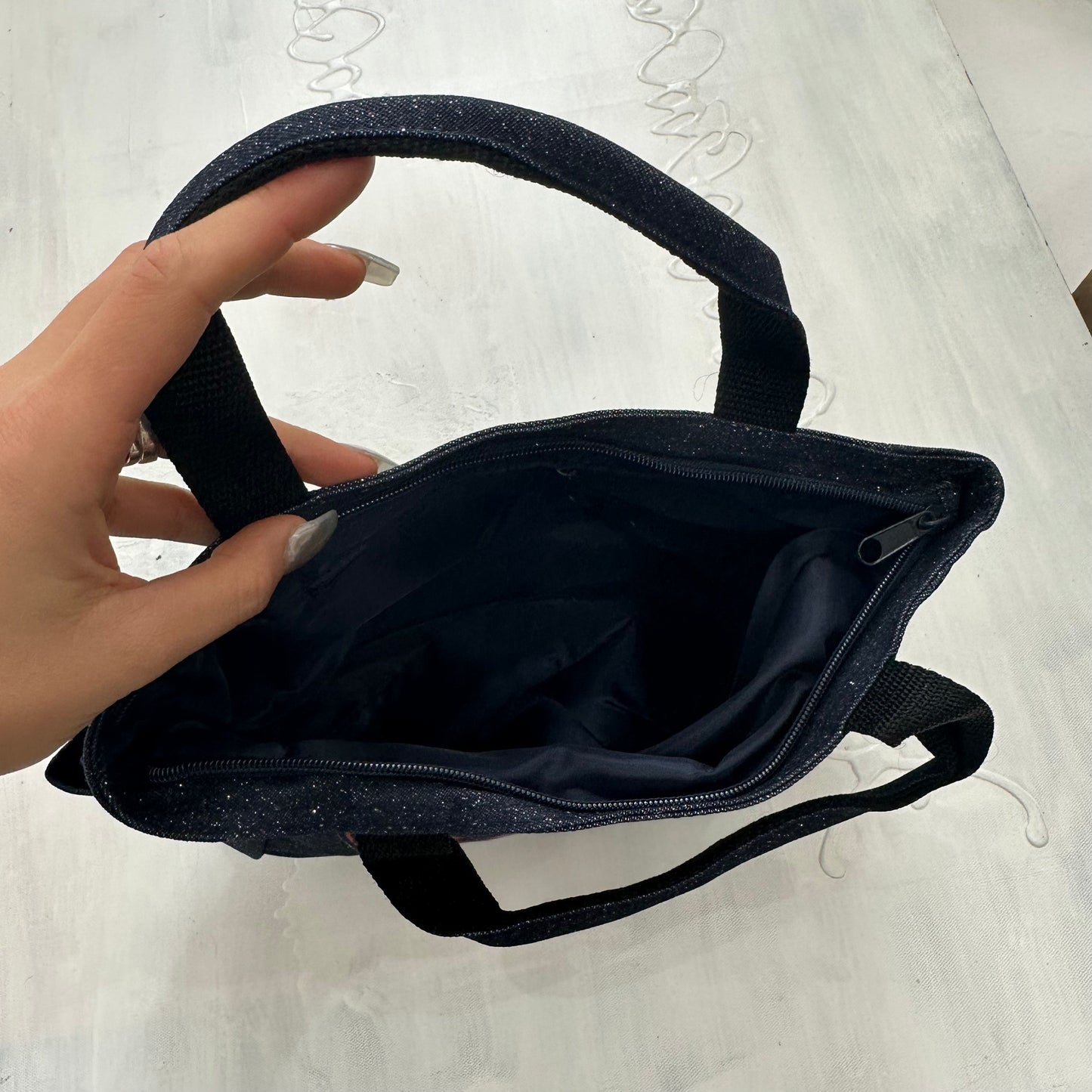 💻 DROP 2 | sparkly denim bag