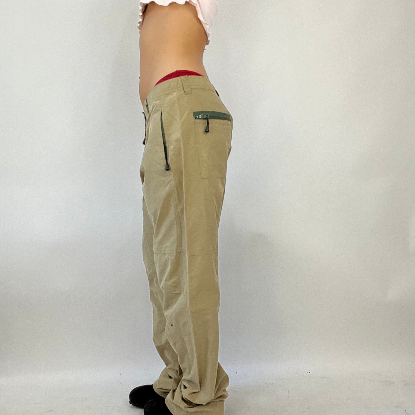 💚 FESTIVAL DROP | medium khaki cargo trousers