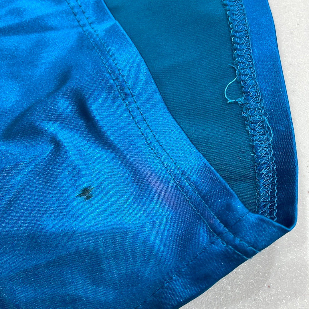 💻 GRUNGE FAIRYCORE DROP | small blue silky bandeau top