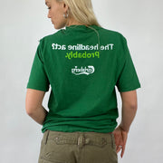 FESTIVAL DROP | green carlsberg t-shirt - large