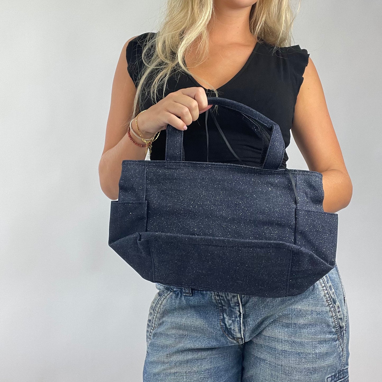 💻 DROP 2 | sparkly denim bag