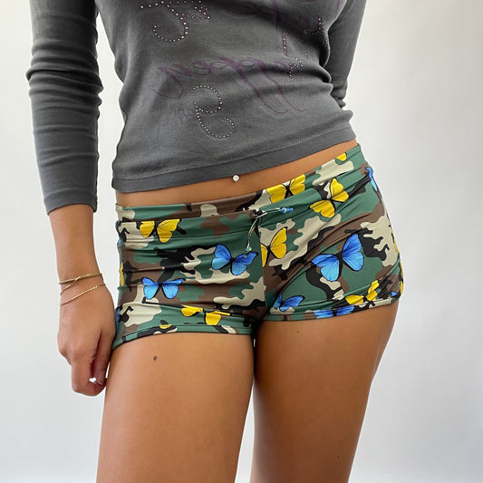 MISS REMASS DROP ~ small butterfly print booty shorts