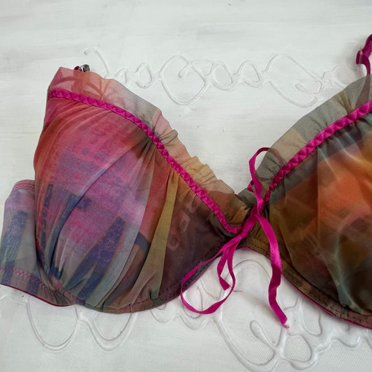 💻EUROPEAN SUMMER DROP | medium multicoloured bra with ruffle detail